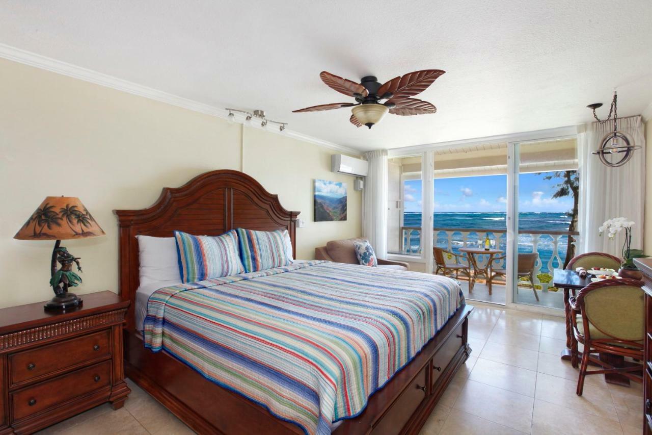 Islander On The Beach 352 Oceanfront *Penthouse* Ac Pool Appartement Kapa'a Buitenkant foto